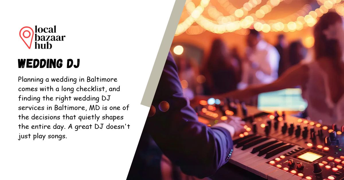 Wedding DJ Services in Baltimore, MD: What Every Couple Should Know Before Booking